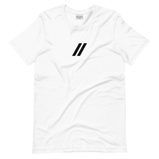 Black on White Tee