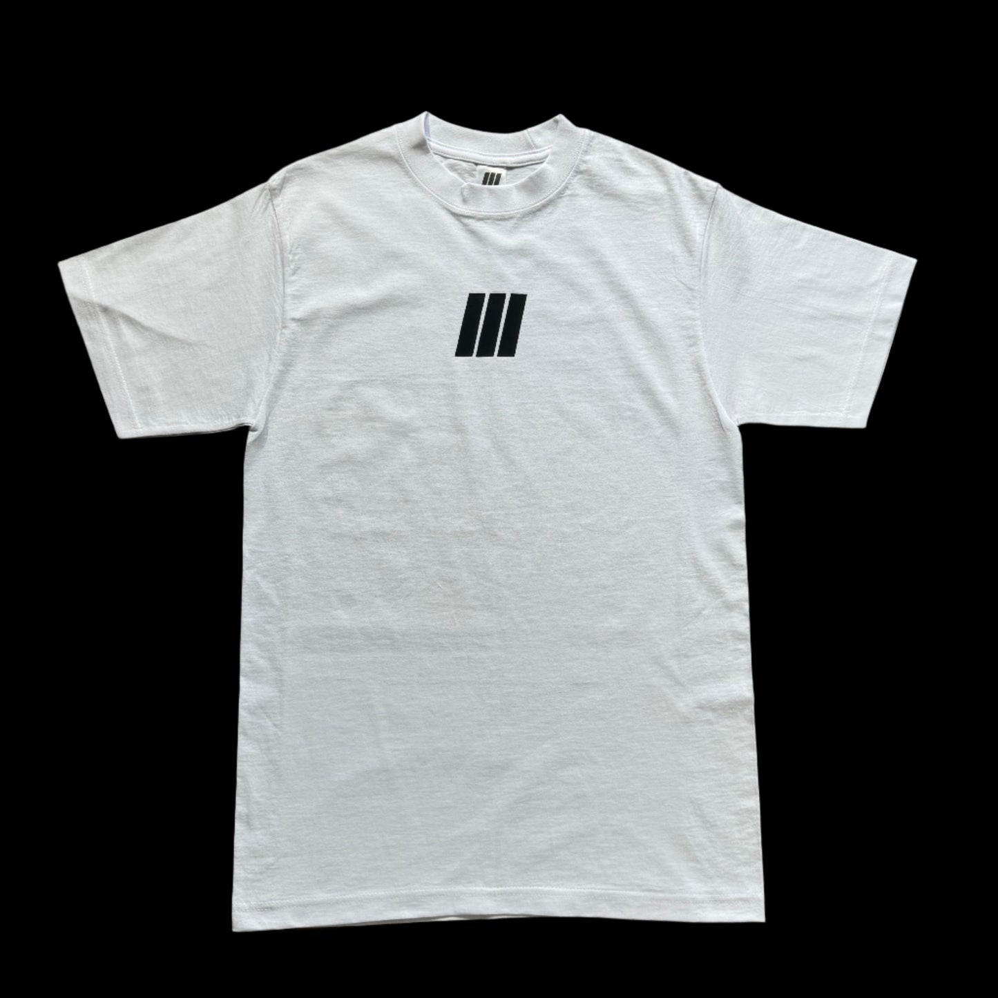 Black on White Tee